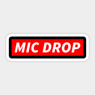 BTS MIC DROP Sticker